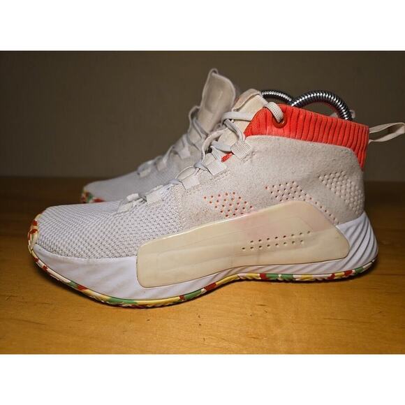Adidas Dame 5 All Skate Sneakers Mens 5.5 Women's Size 7 Running Basketball - Picture 2 of 8